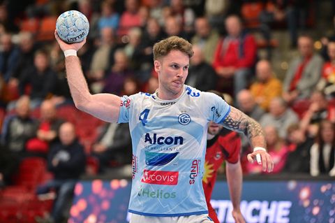 Nils Kretschmer spielt beim TV Großwallstadt in der zweiten Handball-Bundesliga