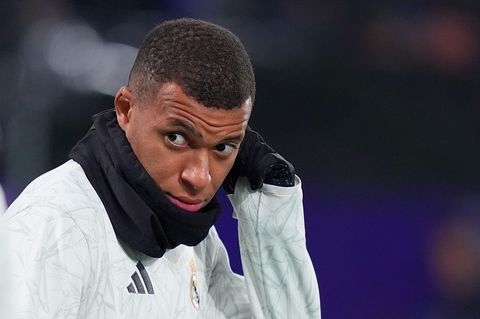 Kylian Mbappé von Real Madrid