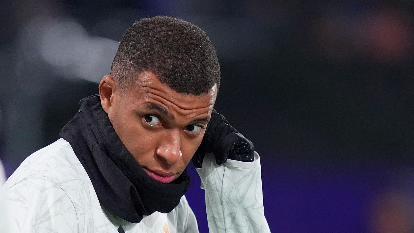 Kylian Mbappé von Real Madrid