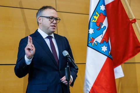 Mario Voigt bei Vereidigung