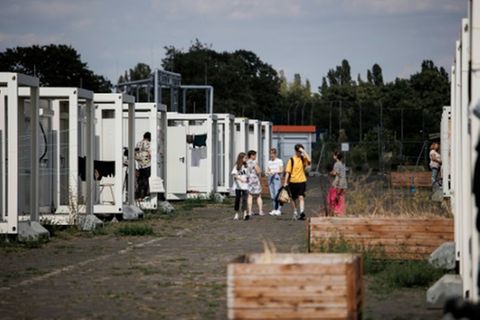 Flüchtlingsunterkunft in Berlin