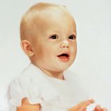 Taylor Swift als zehn Monate altes Baby mit einem leichten blonder Haarflaum