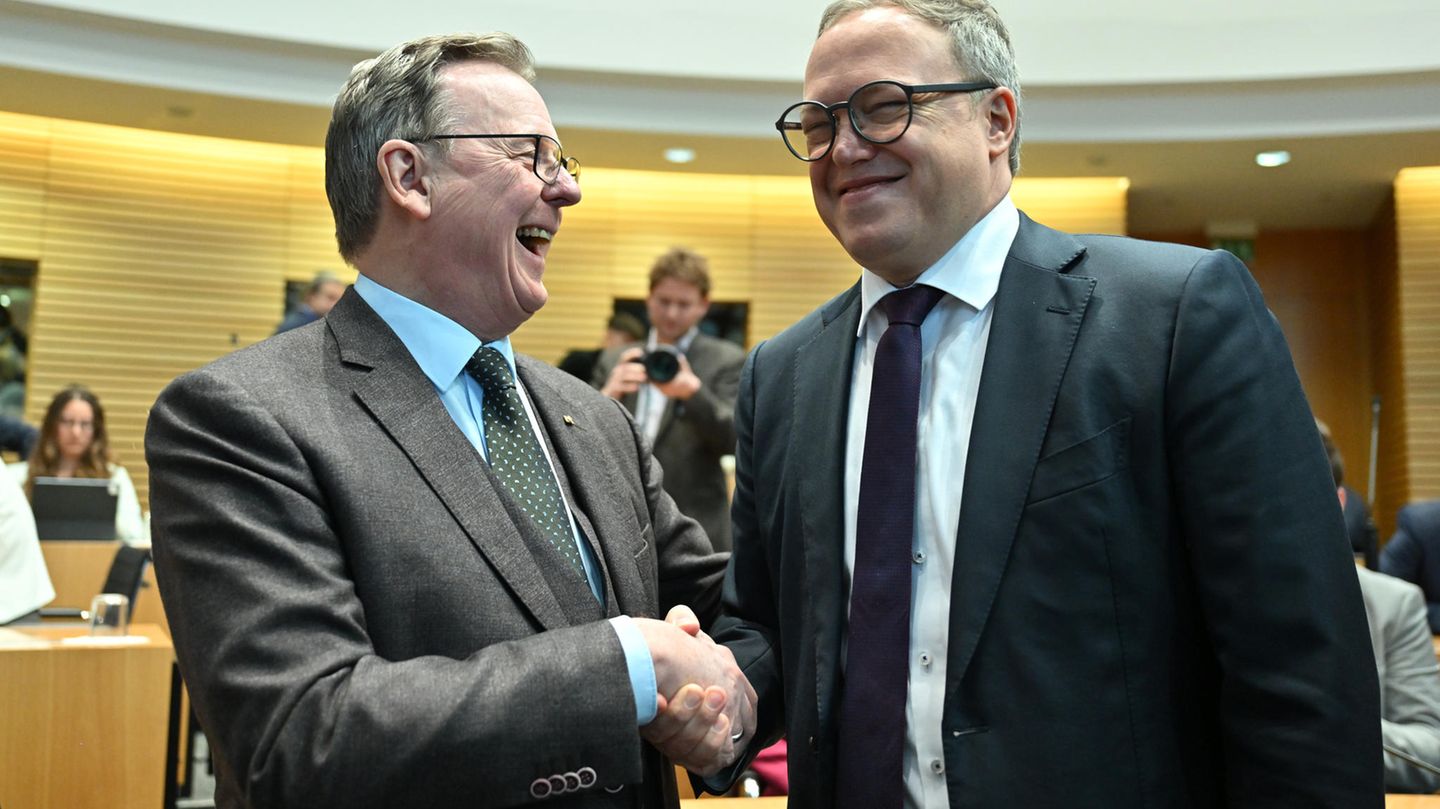 Mario Voigt und Bodo Ramelow