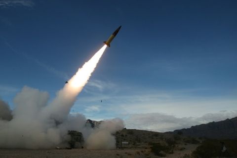Rakete des Typs ATACMS