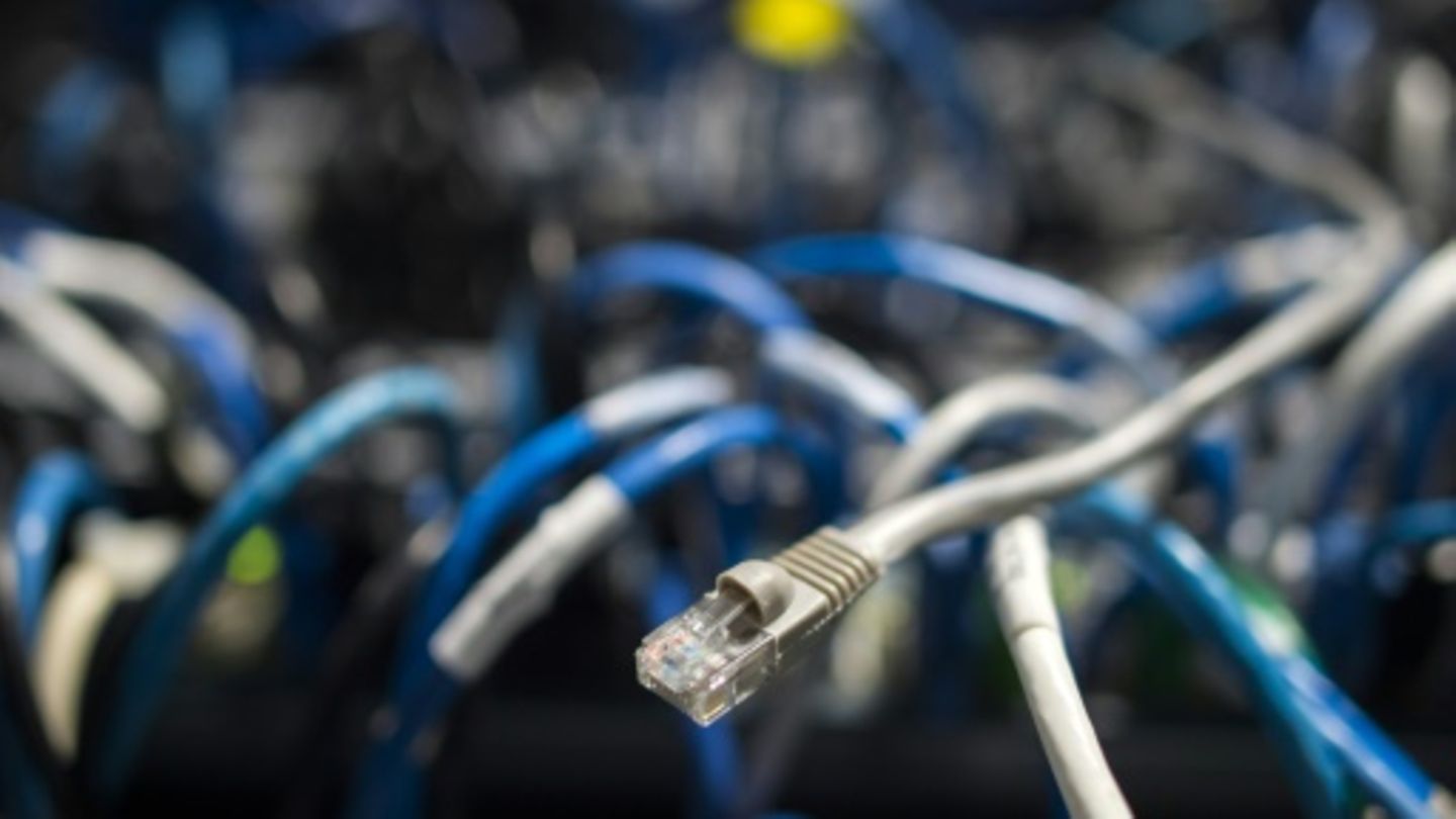 Kabel an Server