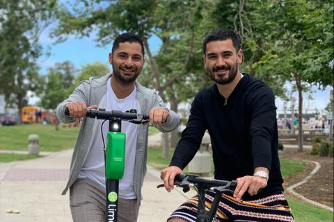 Ferhat Cankaya und İlkay Gündoğan in San Diego