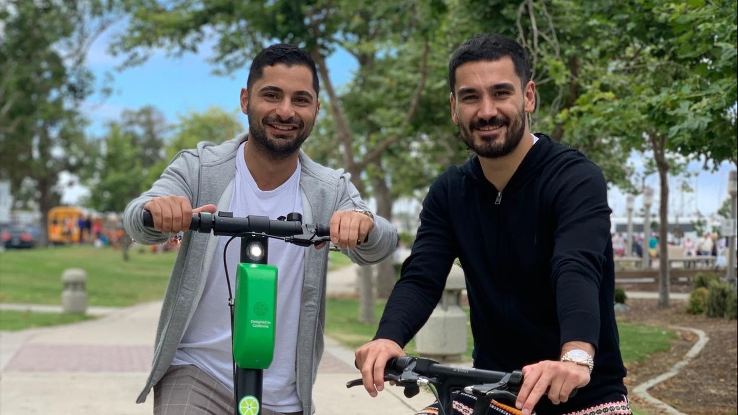 Ferhat Cankaya und İlkay Gündoğan in San Diego Ferhat Cankaya und İlkay Gündoğan in San Diego