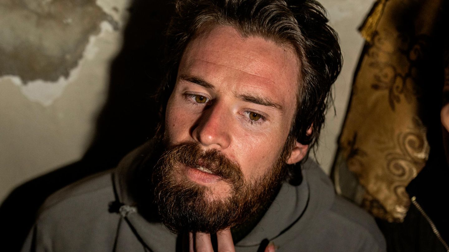 Travis Timmerman nach seiner Befreiung aus einem Gefängnis in Syrien