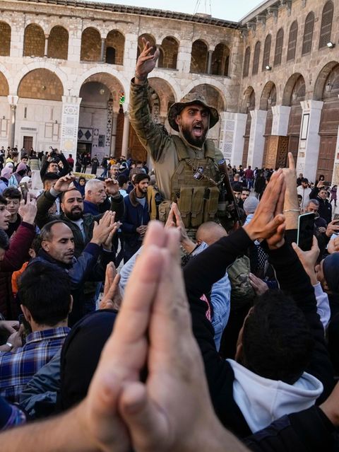 Vor Ort: stern-Reporter in Damaskus: "Die Freude ist hier jedem anzusehen"