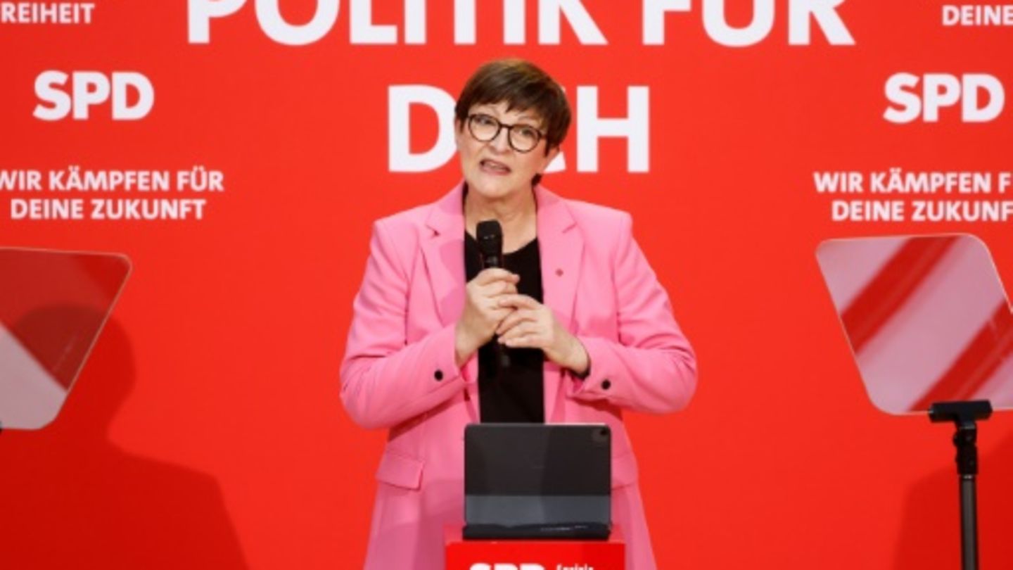 Saskia Esken Ende November in der SPD-Parteizentrale