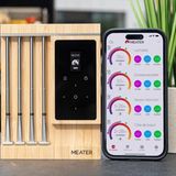Meater XL Pro: besser braten  Dieses Weihnachtsgeschenk sollte man noch vor dem Kochen auspacken: die Bluetooth-Grillthermometer von Meater unterstützen nämlich perfekt beim Braten von Gans und Co. Die Hitzesensoren in der Sonde überwachen die Temperatur in Fleisch und Ofen und melden, wann Braten, Steak oder Hähnchen so weit sind. Mehr erfahren Sie in diesem Test des Einzelmodells. Die XL-Version bringt nun gleich vier Sonden mit, ist aber genauso einfach zu benutzen. Perfekt für Grillfreunde oder die Weihnachtsgans     Preis: ab 110 Euro für eine Sonde, ab 370 für das Meater Pro XL