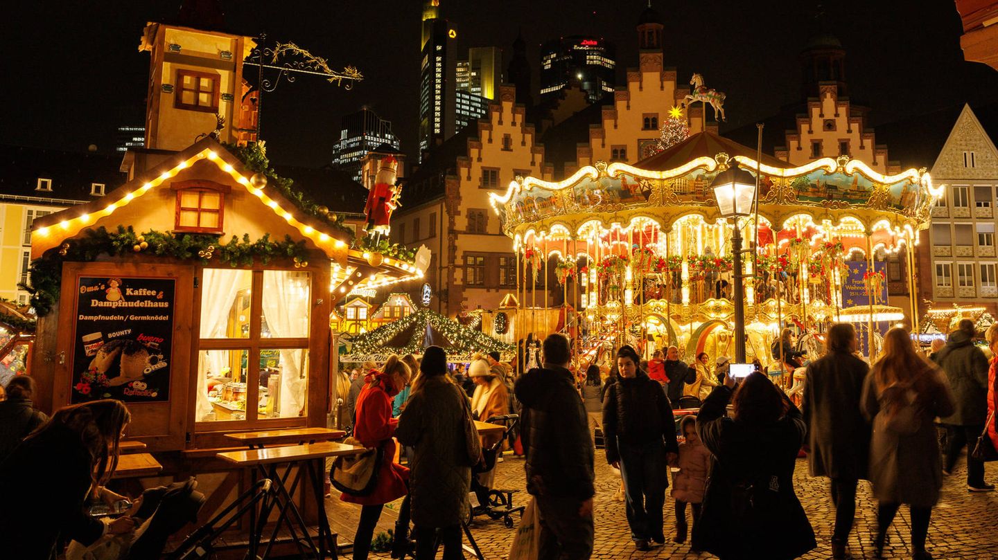 Weihnachtsmarkt in Frankfurt