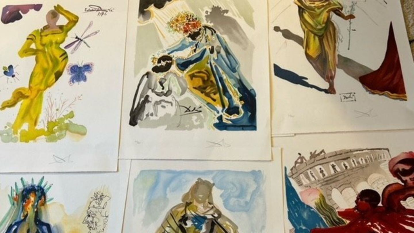 Entdeckung: Salvador Dali Lithografien Entdeckung: Salvador Dali Lithografien