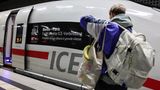 Berlin-Paris-ICE am Hauptbahnhof