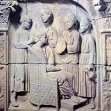 Entdeckung: Relief mit antiker Schminkszene