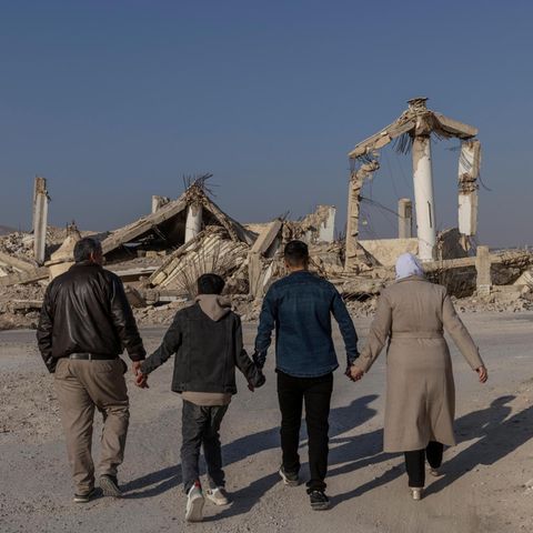 Syria: Modamani family in Damascus