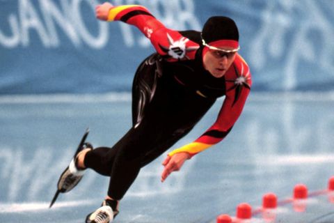 Franziska Schenk bei den Olympischen Winterspielen 1998 in Nagano, Japan