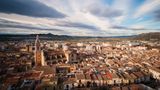Die kulturell bedeutende Kleinstadt Xàtiva nahe Valencia