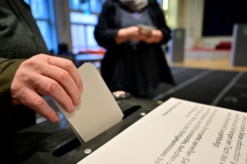 Stimmabgabe in Berlin 2023