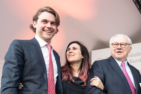 Verleger-Familie Hubert Burda