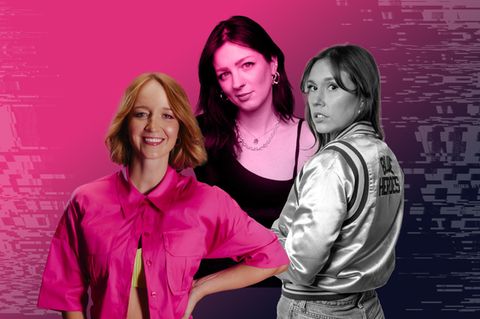 Reality TV: Collage von drei Content Creatorinnen