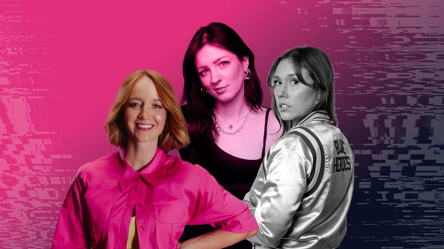 Reality TV: Collage von drei Content Creatorinnen