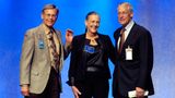 Reiche Familien: Jim, Alice und Rob Walton (von links nach rechts)