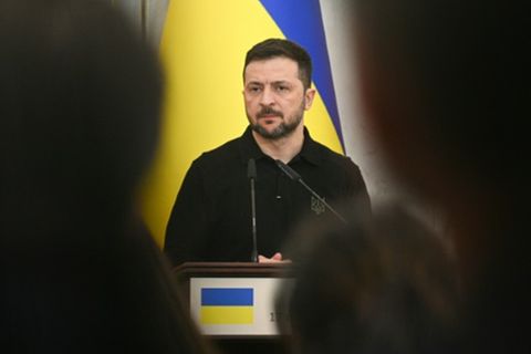 Der ukrainische Präsident Wolodymyr Selenskyj