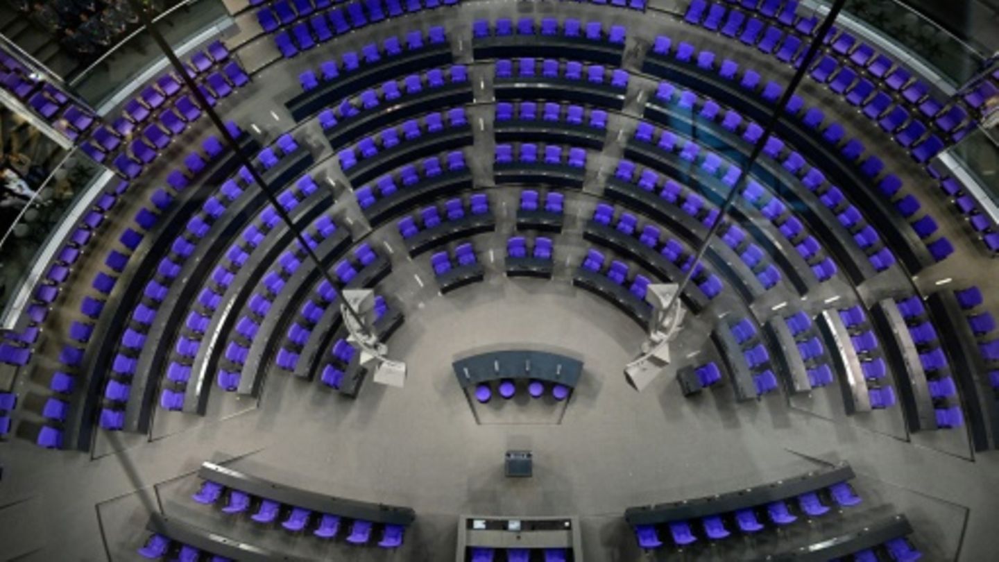 Plenum des Bundestags