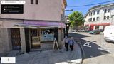 Straßenecke in Galapagar, Madrid