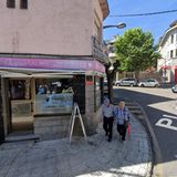 Straßenecke in Galapagar, Madrid