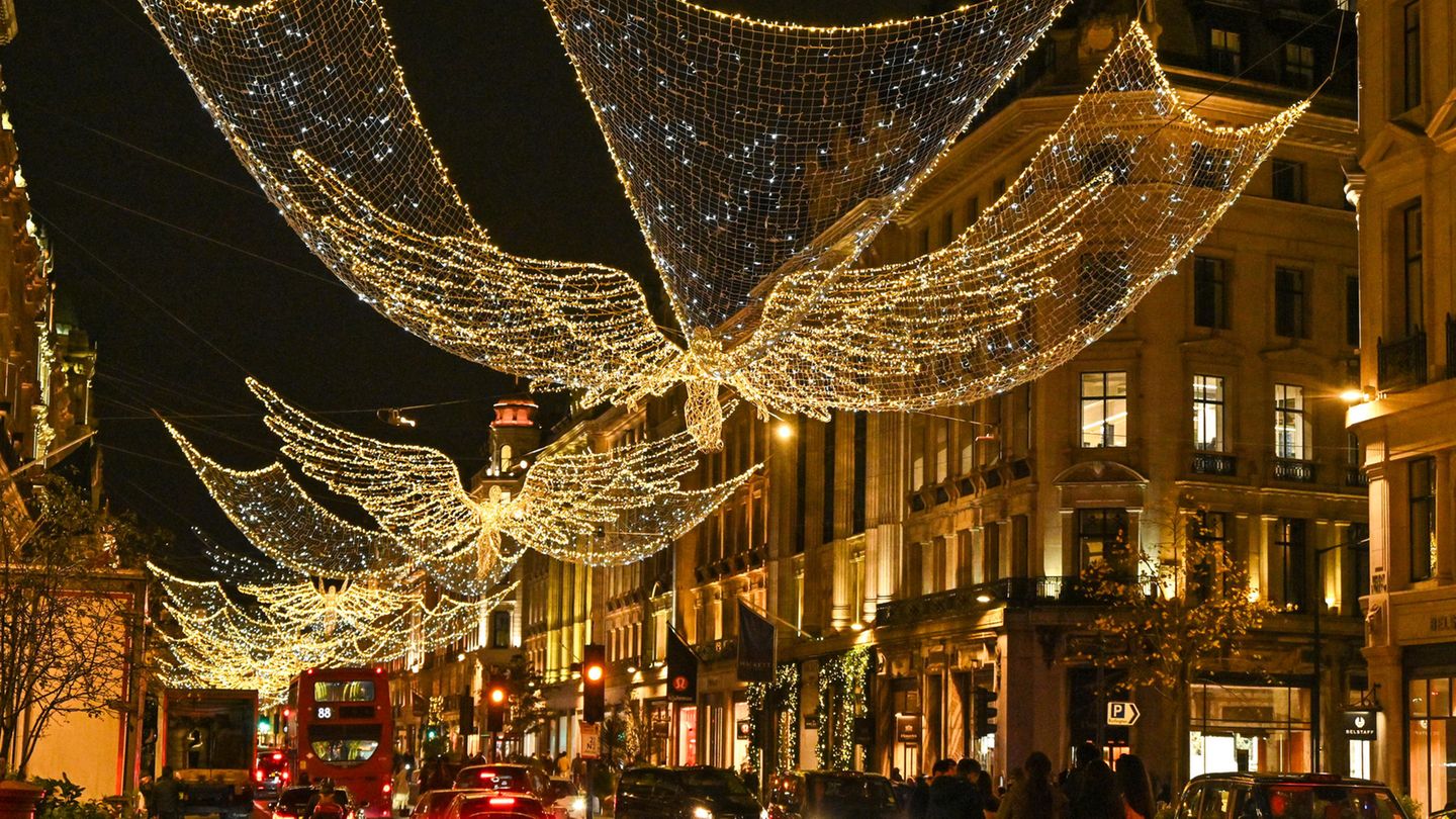 Weihnachtsbeleuchtung in London