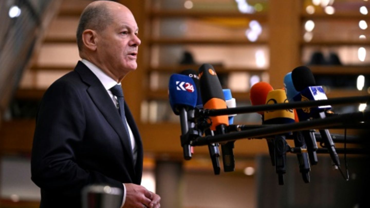 Bundeskanzler Scholz in Brüssel