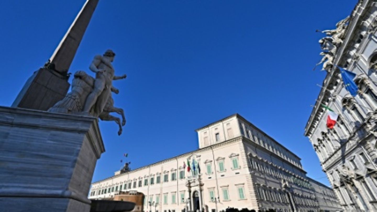 Quirinalspalast in Rom, Sitz des Präsidenten