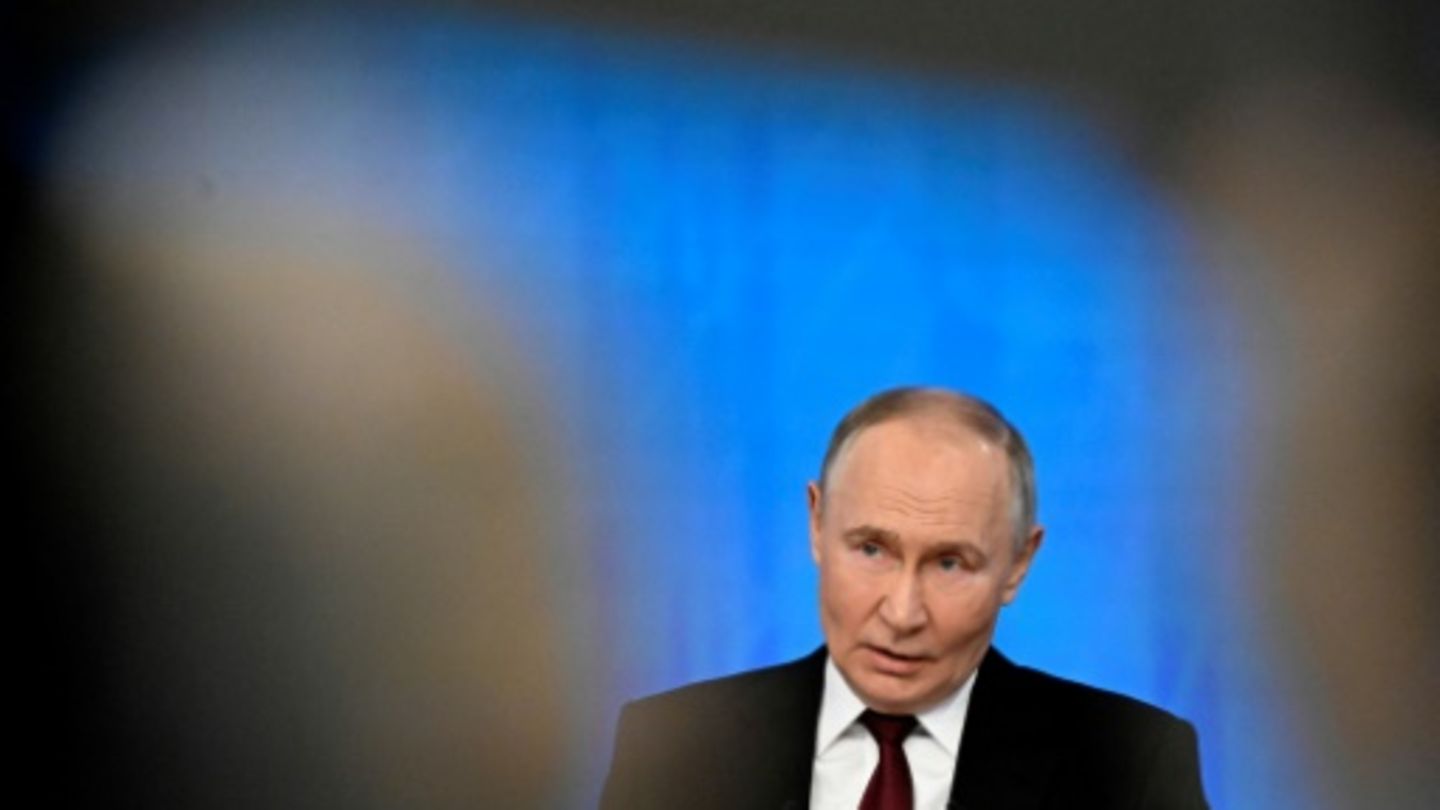 Putin bei seiner Jahrespressekonferenz