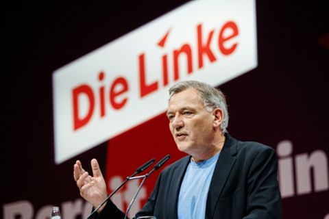 Linken-Parteichef van Aken