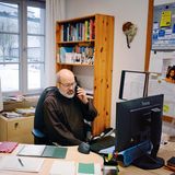 Bruder Marinus ist Guardian (Leiter) des Kloster