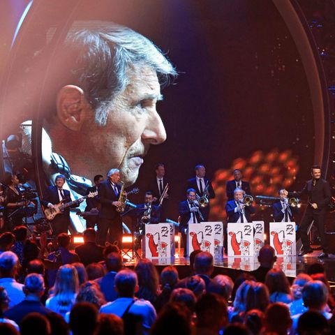 Pepe Lienhard Orchester und Giovanni Zarrella mit Udo Juergens in der ZDF-Musikshow  Die Giovanni Zarrella Show