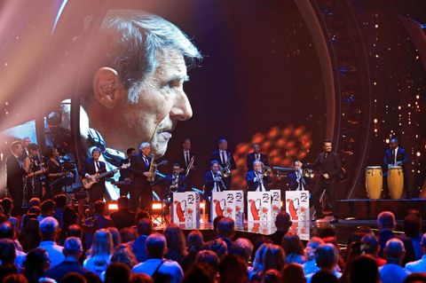 Pepe Lienhard Orchester und Giovanni Zarrella mit Udo Juergens in der ZDF-Musikshow  Die Giovanni Zarrella Show