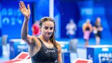Elena Krawzow gewann über 100 Meter Brust