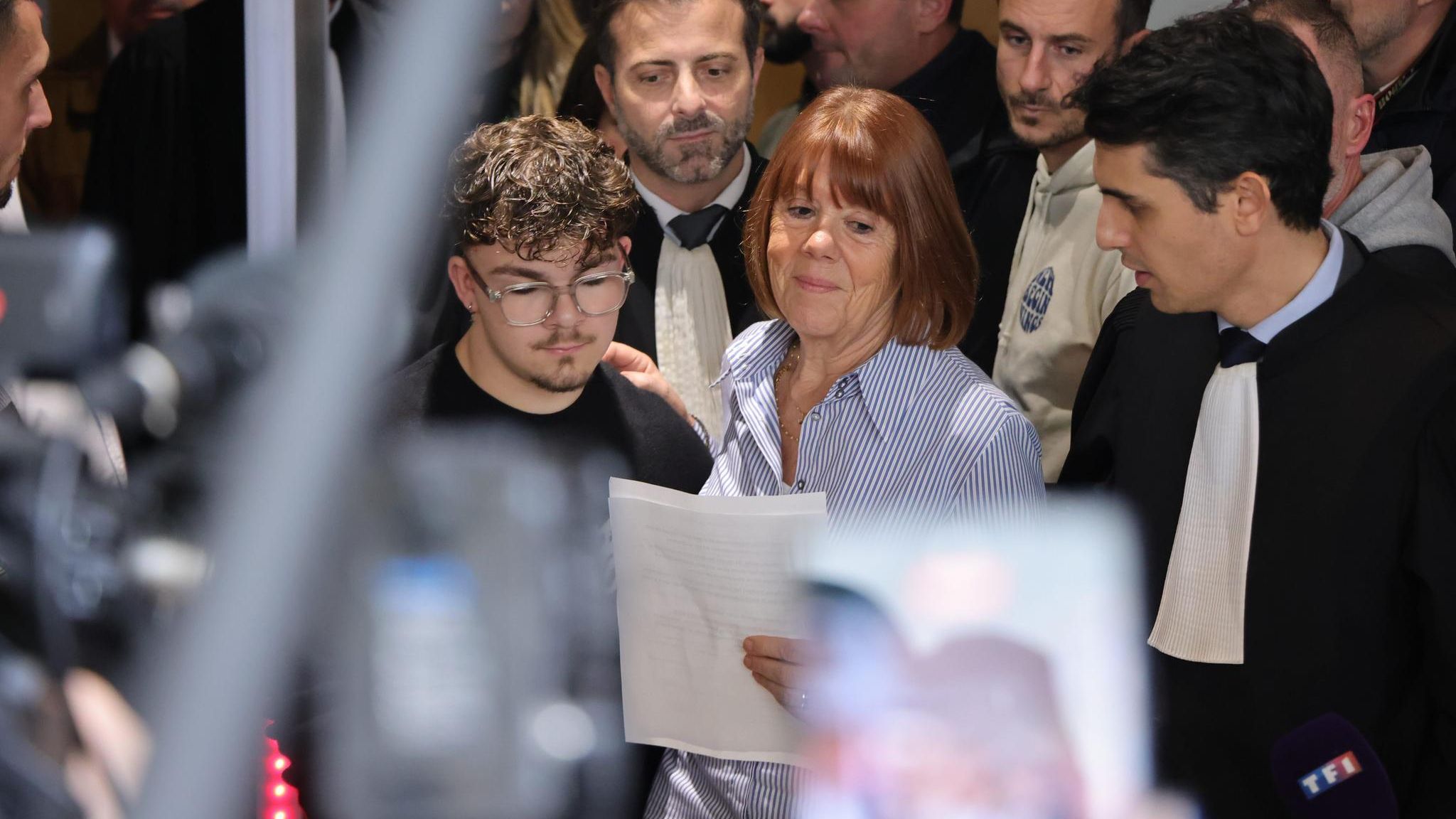 Gisèle Pelicot am Tag der Urteilsverkündung