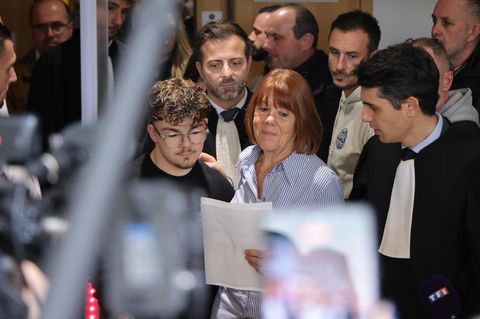 Gisèle Pelicot am Tag der Urteilsverkündung