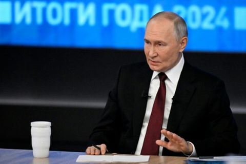 Putin am Donnerstag in Moskau