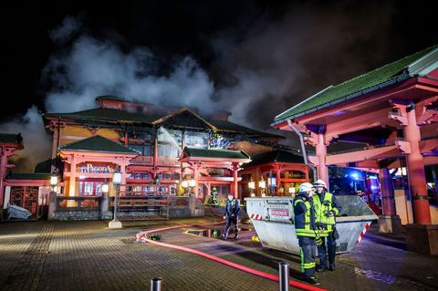 Oberhausen Centro Weihnachtsmarkt Brand