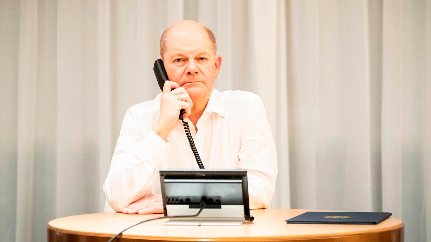 Olaf Scholz calls Trump for the second time before taking office