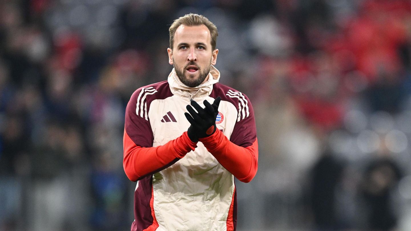 Bundesliga: Harry Kane macht sich warm