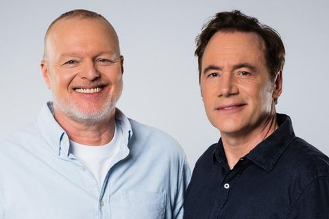 "Stefan und Bully gegen irgendson Schnulli": Stefan Raab (l.) und Michael Bully Herbig bilden in der neuen Live-Show ein Dream