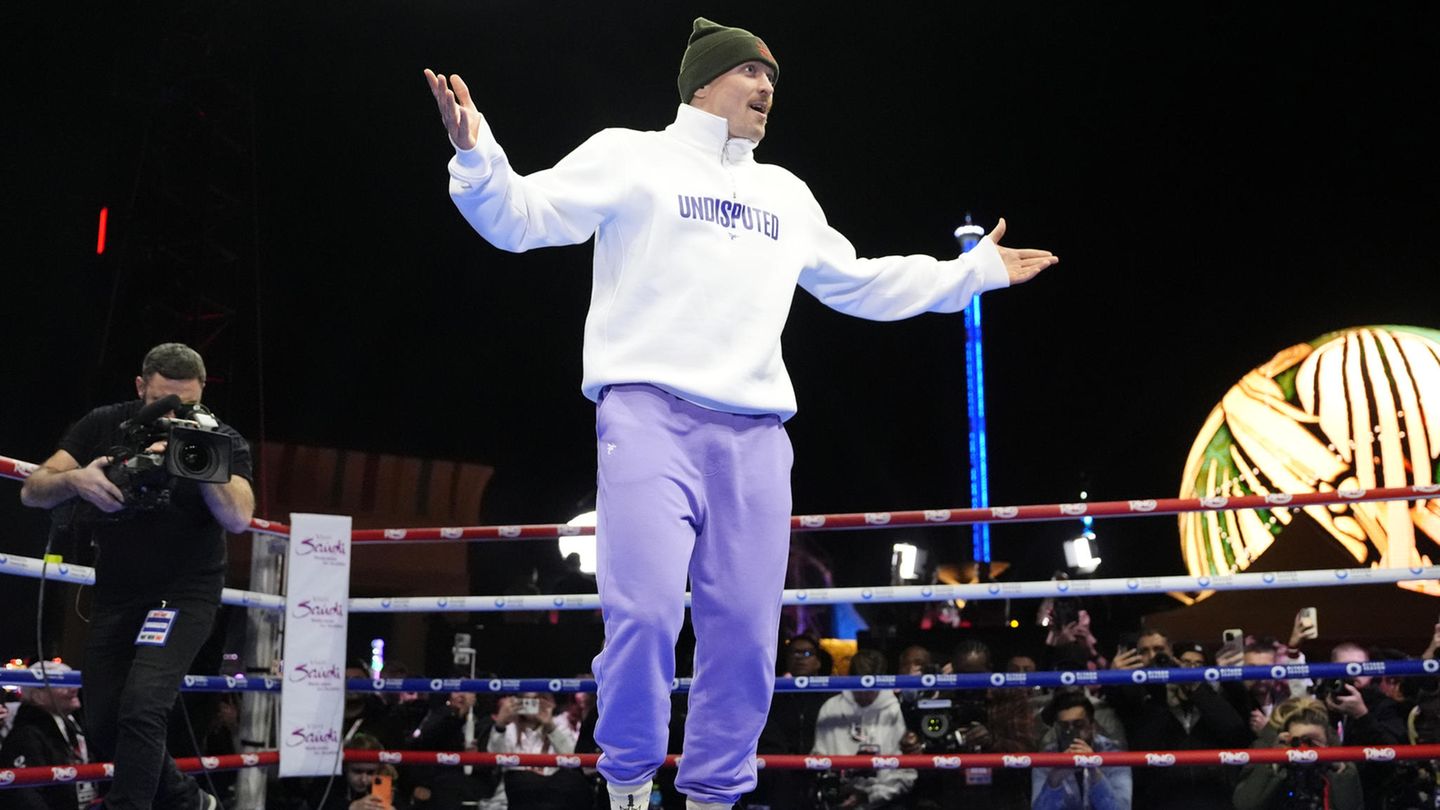 Tyson Fury gegen Oleksandre Usyk in Riad