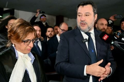 Salvini nach seinem Freispruch