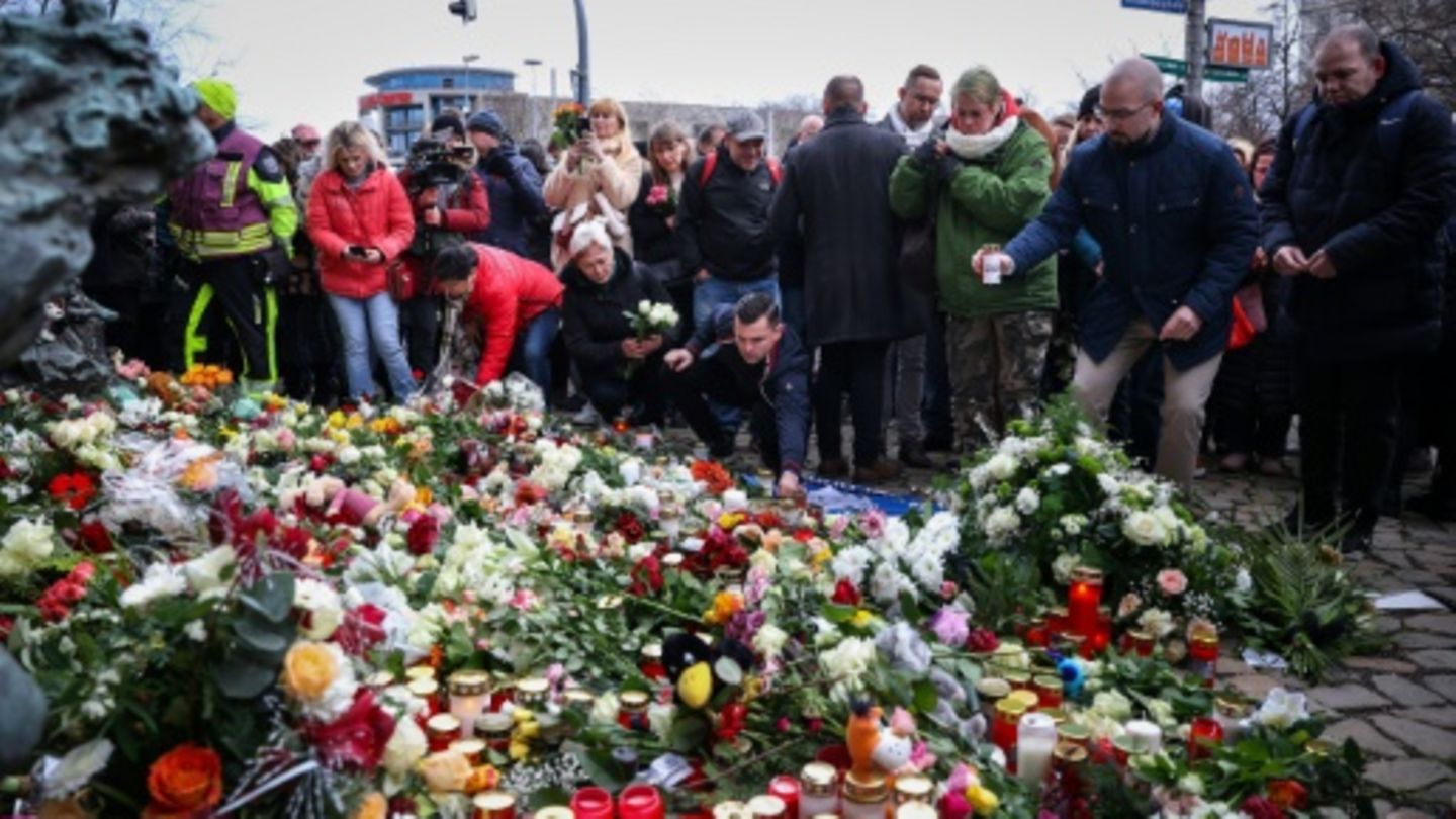 Gedenken an die Opfer in Magdeburg